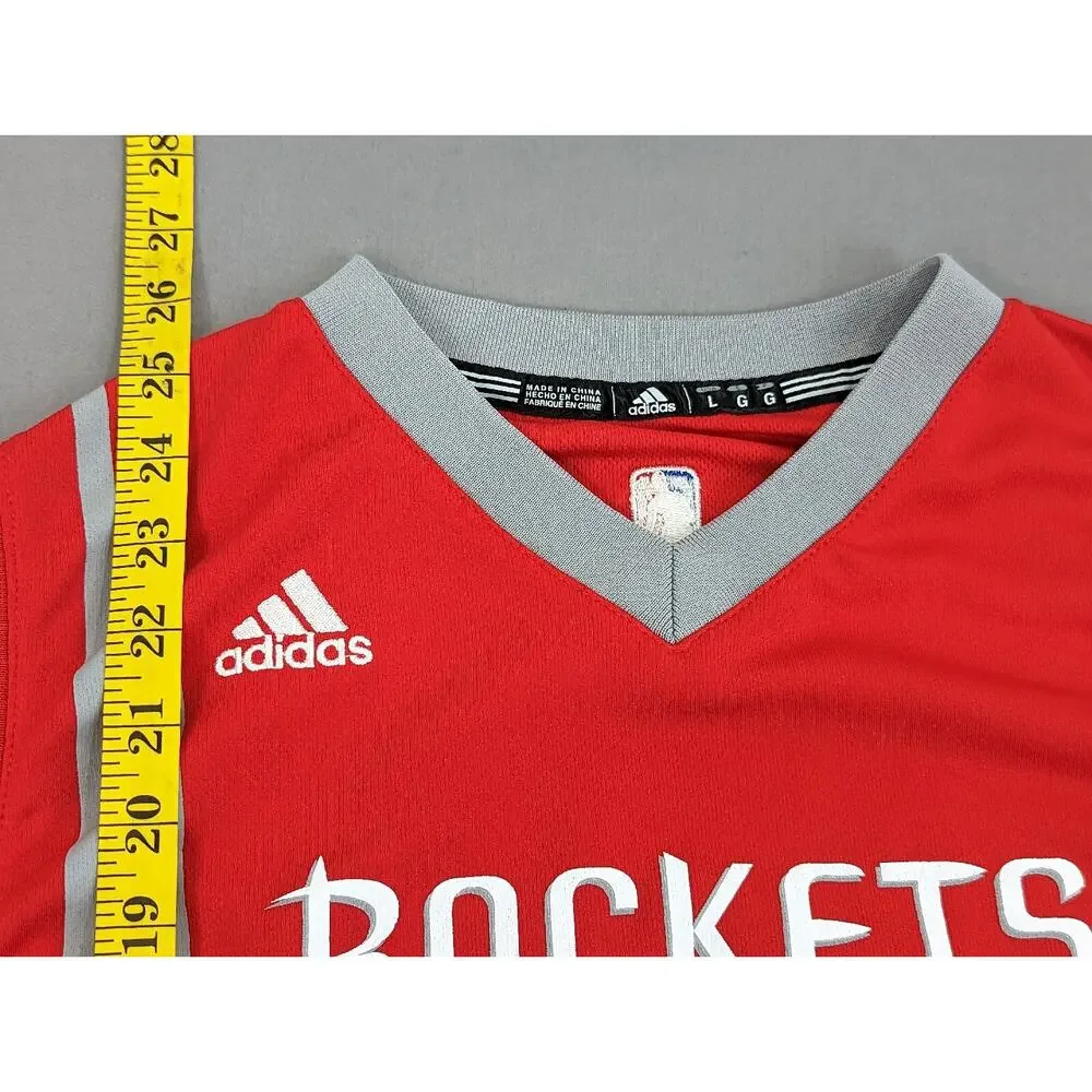 Adidas Youth NBA Houston Rockets James Harden #13 Basketball Jersey Size Large